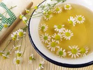 Boil chamomile